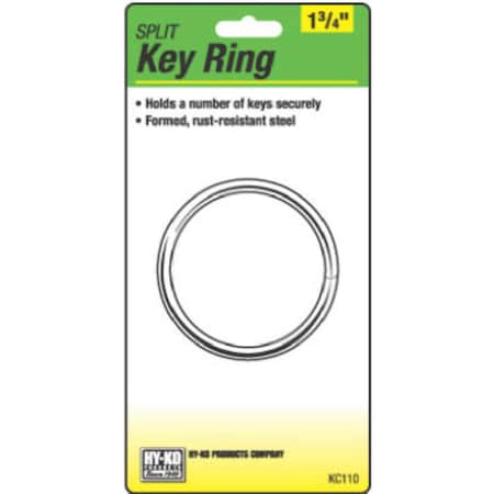 1-3/4 Split Key Ring